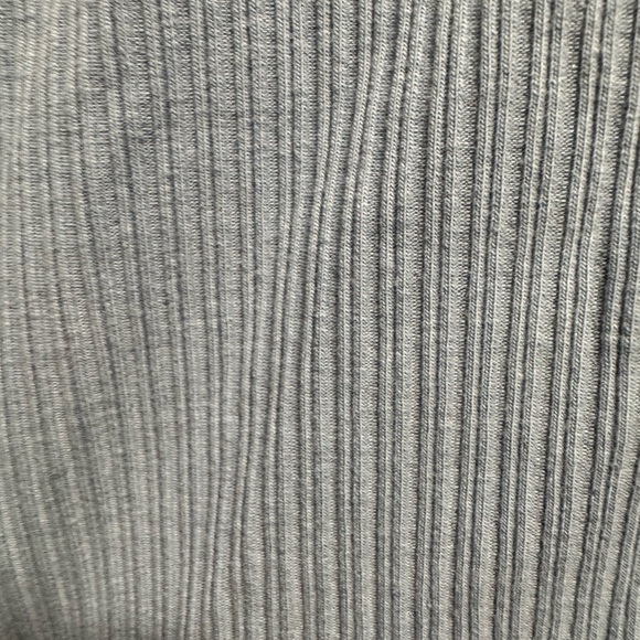 Anthropologie Pilcro Evanna Ribbed light blue long sleeve top size Large - Picture 6 of 10